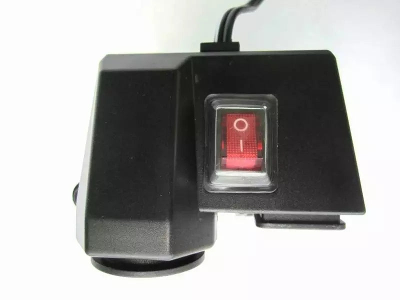 Motorcycle 2.1A USB Charger with Power Socket - On/Off Switch