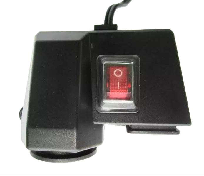 Motorcycle 2.1A USB Charger with Power Socket - On/Off Switch