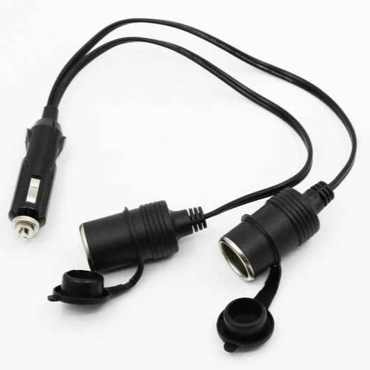 Male Lighter To 2 Female Lighter Plugs