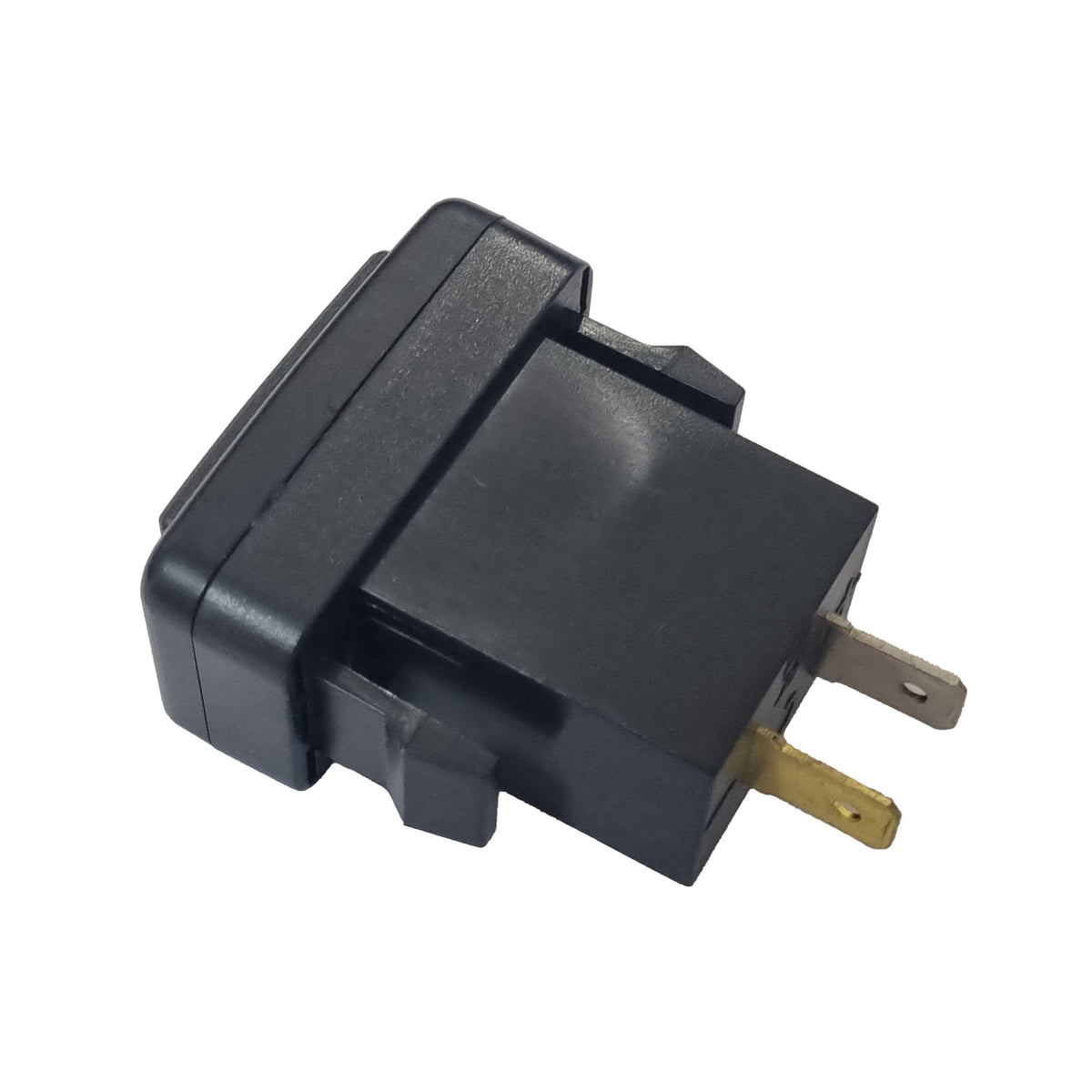 Dual QC3 USB Charger (40x20mm) Toyota Vigo - Blue LED