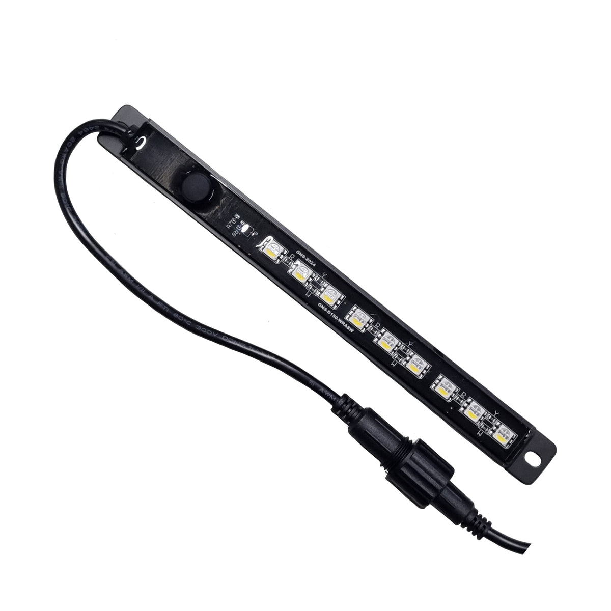 15cm Tri Colour LED Light - White/Amber/Red