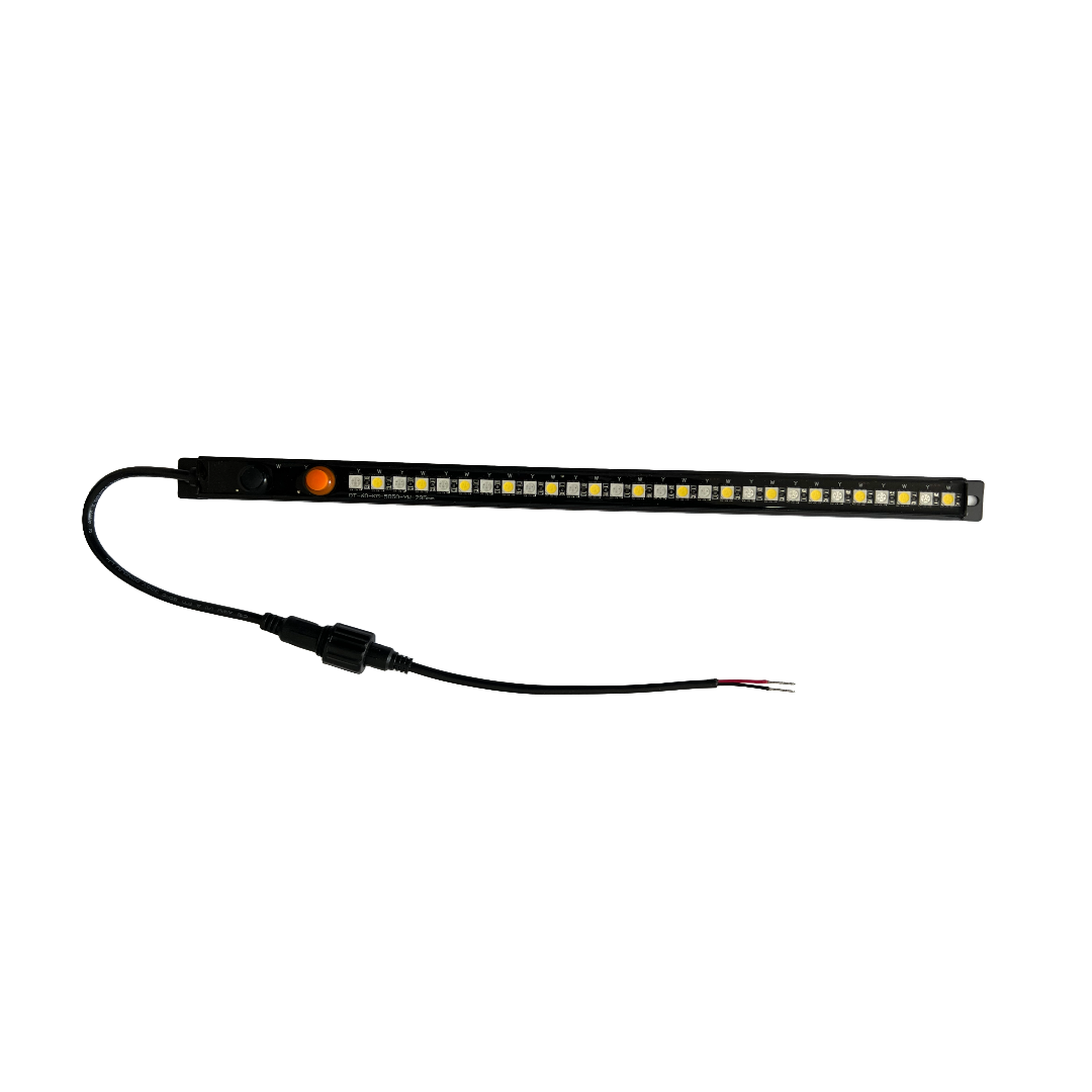 30cm Dual Colour LED Light - White / Amber