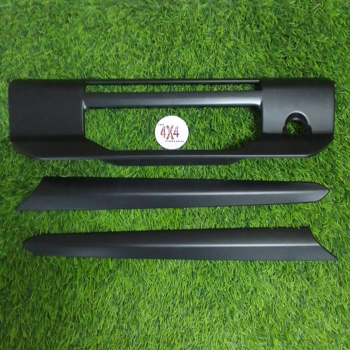 Ford Ranger Next Gen T9 Tailgate handle trim set. Matt black