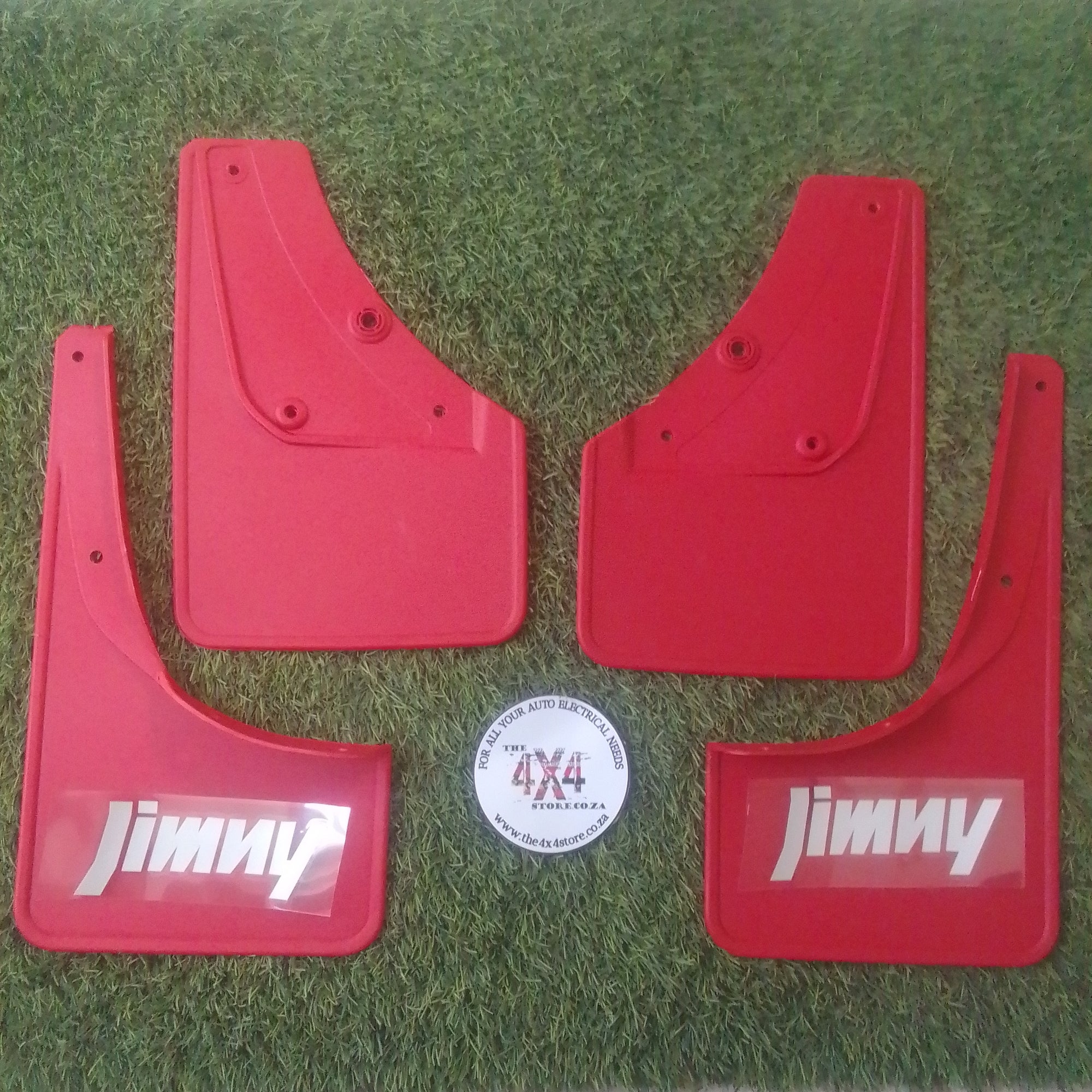 Suzuki Jimny Gen 4 mudflaps (Red) 4pce
