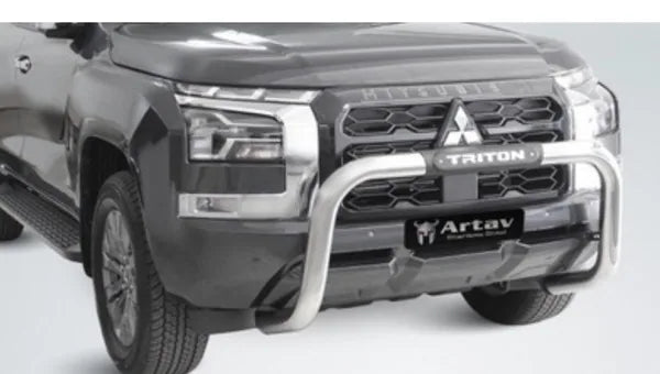 Mitsubishi Triton PDC Nudge Bar Stainless (Fits all Models EXCEPT 2.4l Bi Turbo) 30081T-26