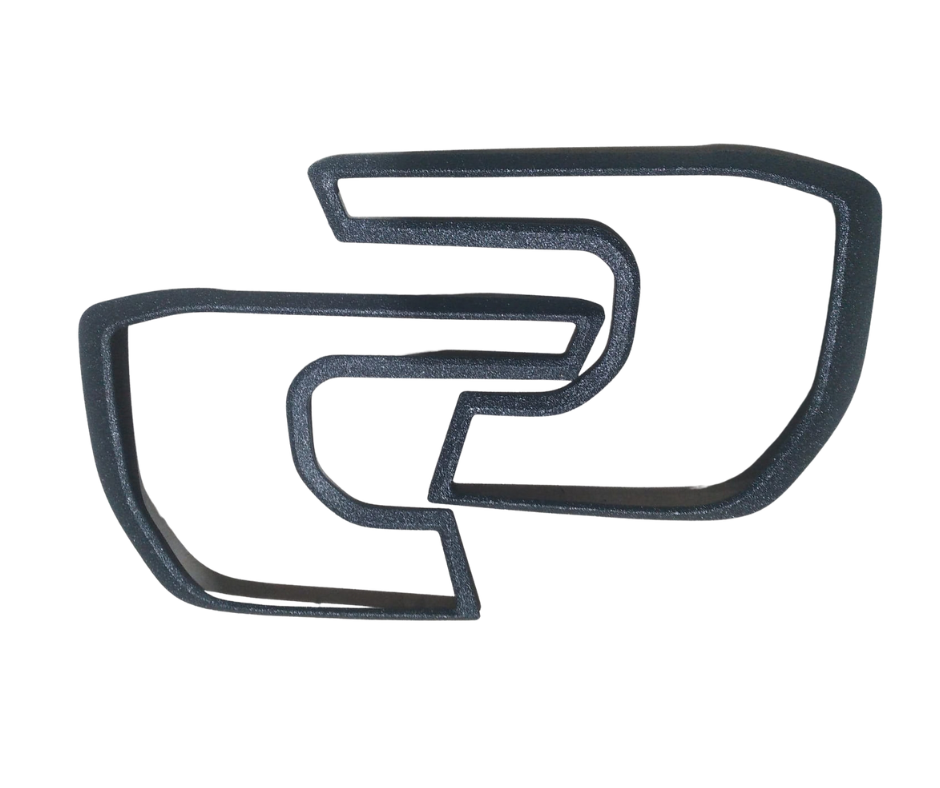 Ford Next Gen T9 2023+ Headlight Trim Texture Black