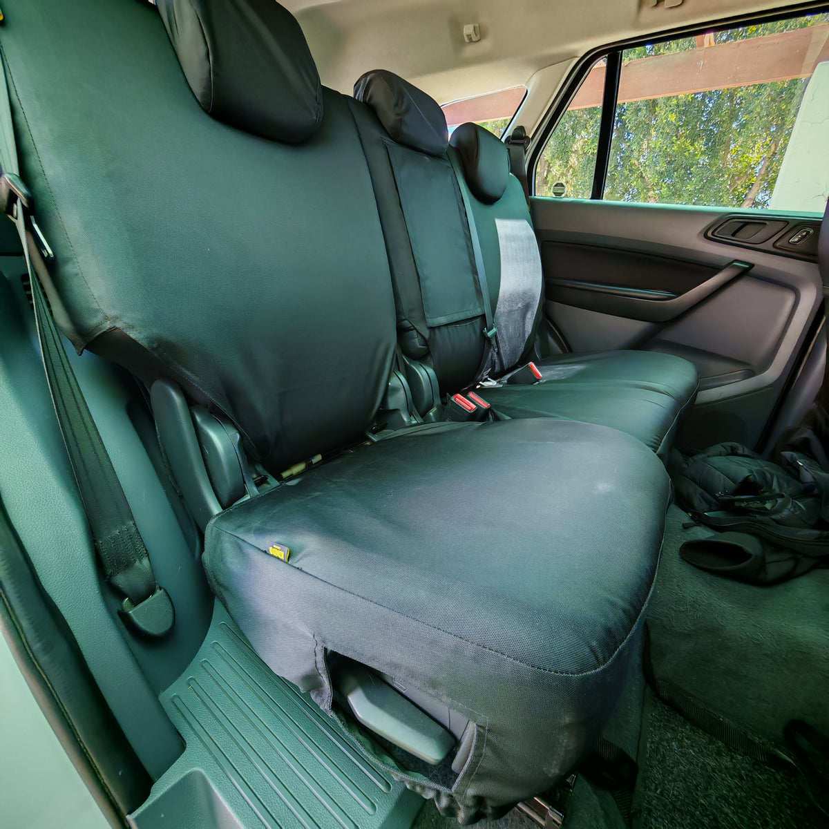 Kindo Seat Cover Ford Everest 5-Seater (2016-2023) - Black