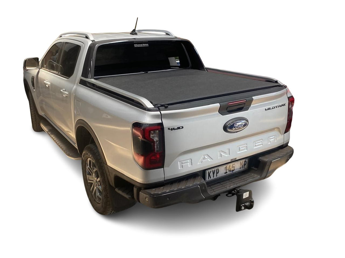 Tonneau Cover Ford Wildtrak Next Gen 2023+ Double cab, Aluminium Frame Clip in Compatible with OE roll bar (Inside Fit)