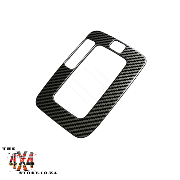 Ford Ranger Steel Auto Gear Shift Panel Trim Carbon Fiber (look a like)