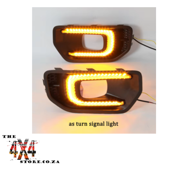 Ford Ranger Next Gen T9  XL/XLS/XLT (2023) DRL Fog Lights With Indicator