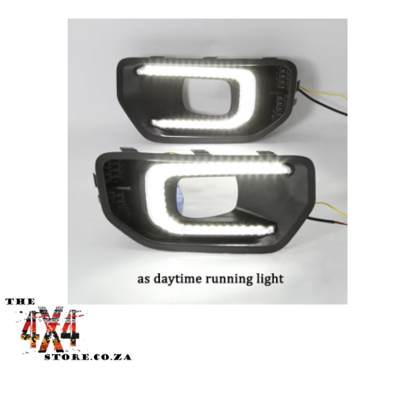Ford Ranger Next Gen T9  XL/XLS/XLT (2023) DRL Fog Lights With Indicator