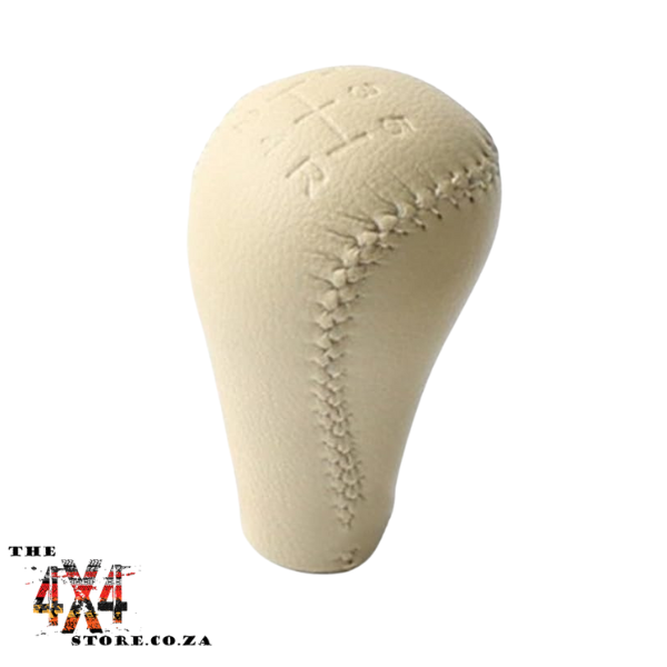 Toyota Hilux/Fortuner GD6 (2016) Leather Gear Knob - Sandy Beige