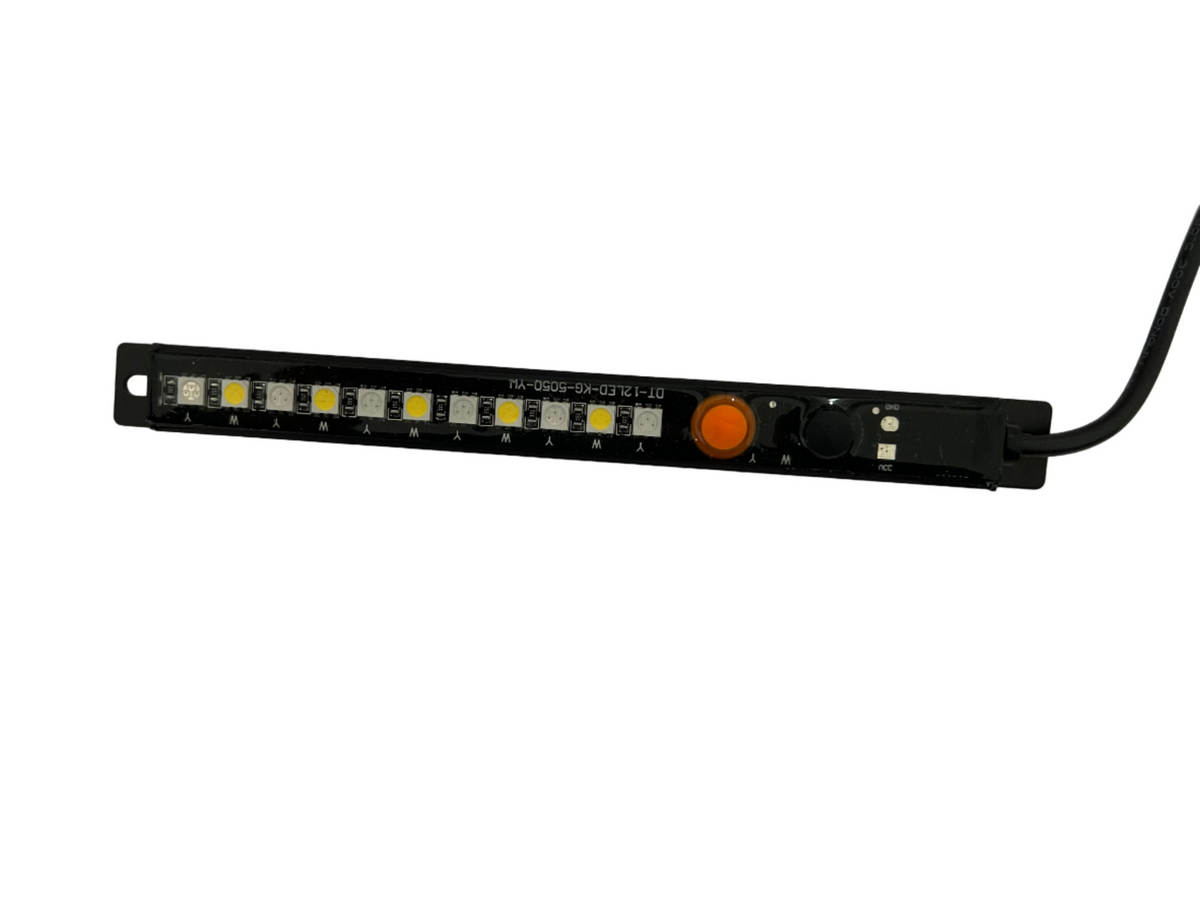 15cm Dual Colour LED Strip Light - White / Amber