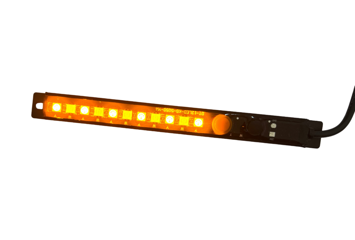15cm Dual Colour LED Strip Light - White / Amber
