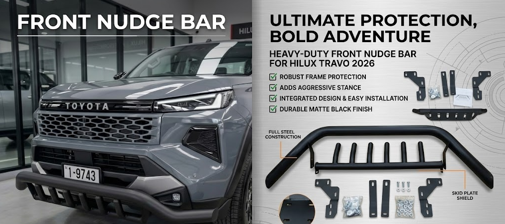 Toyota Hilux GD6 TRAVO 2026+ Bumper Skirt
