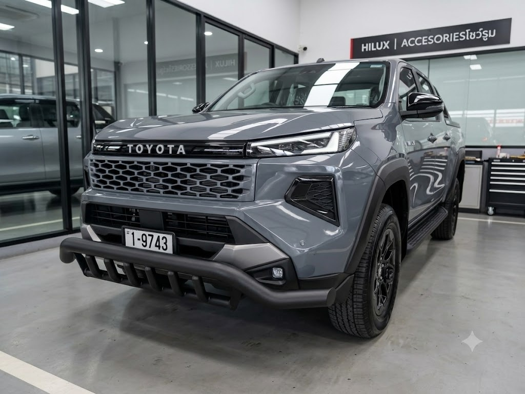 Toyota Hilux GD6 TRAVO 2026+ Bumper Skirt