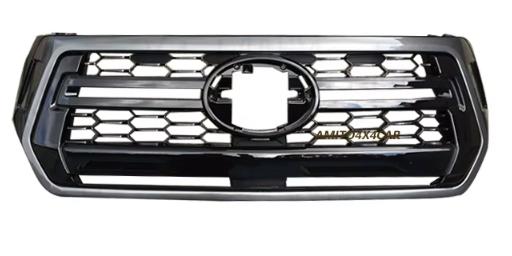 Toyota Hilux GD6 2018-2020 Grill Chrome and Black