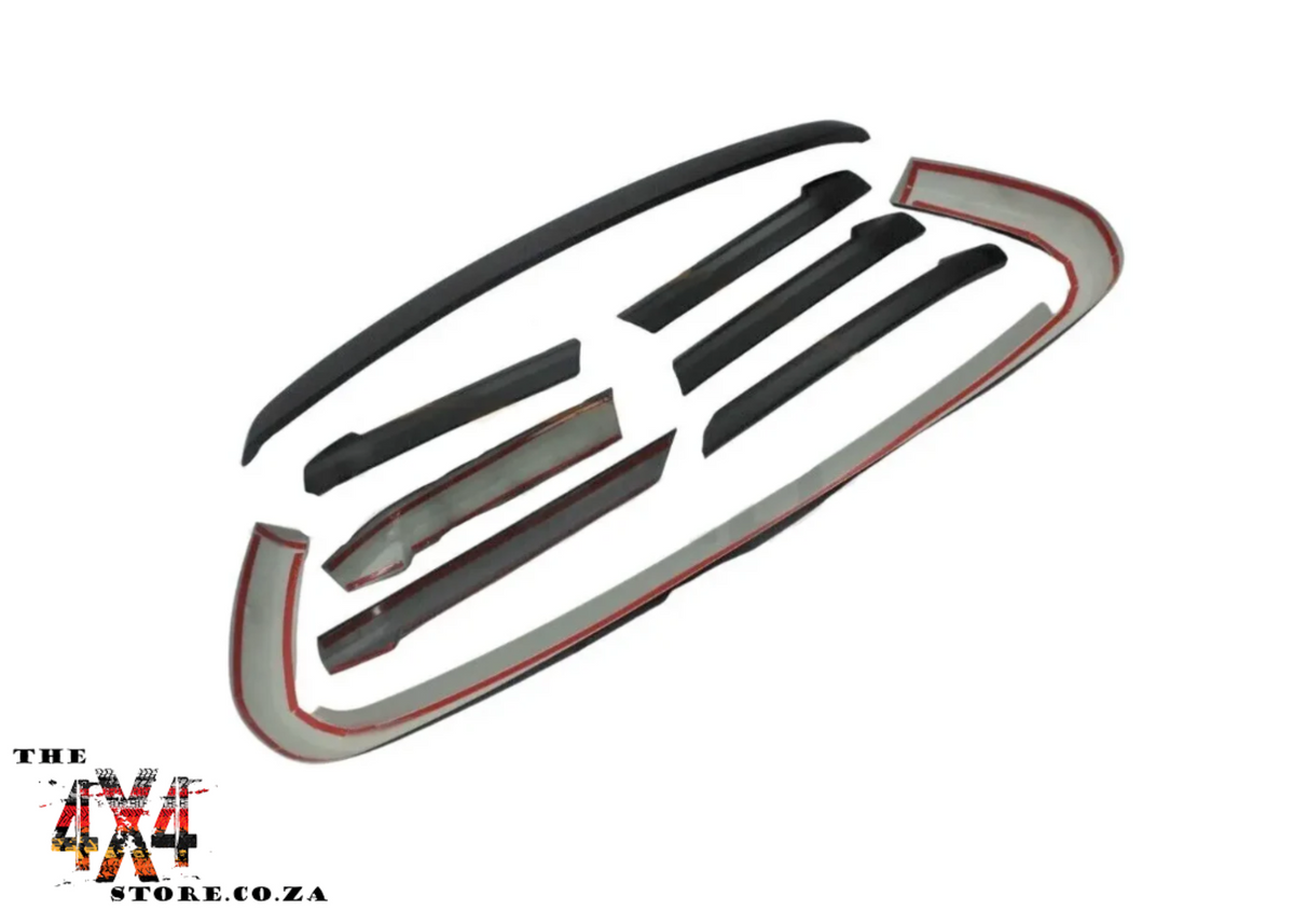 GWM P Series Passenger (2021-2023) Black-out, Grill Trim Set