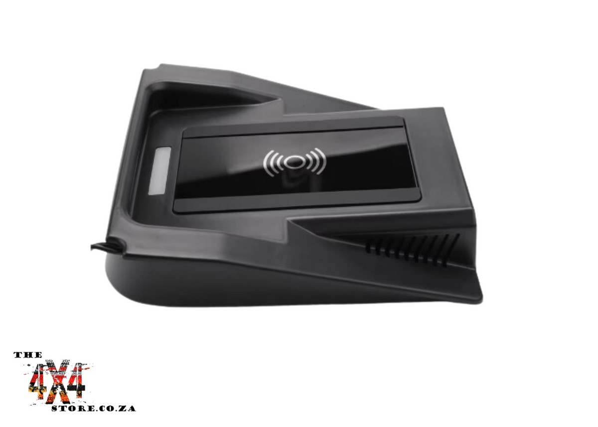 Suzuki Jimny Generation 4 2019+ Wireless charger and phone holder with 2 USB ports.