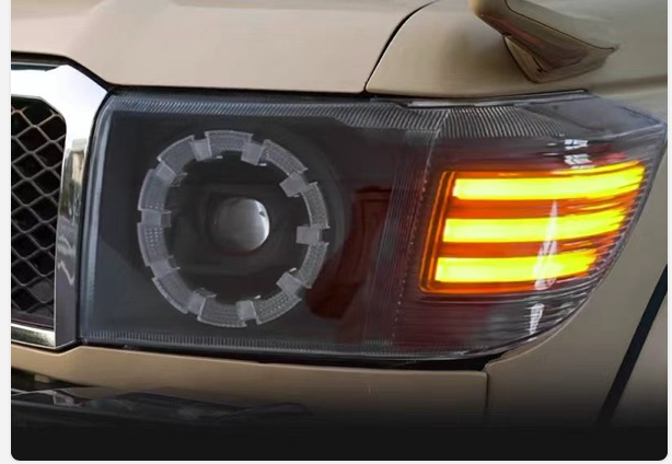 Toyota Land Cruiser 79 / 76 Series - Pre 2024 LED Headlights Set of 2 Aussie Style look