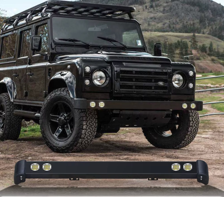 Land Rover Defender Classic 110 Front Bumper 4 LED