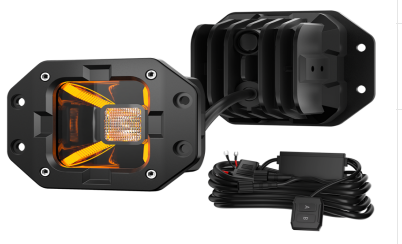 3 Inch Flash Mount Set of 2