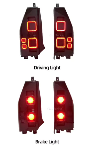 Jetour T2 Taillights (Smoke)
