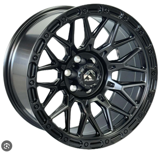 17 " Rim - 4 Set - Full Matt Black