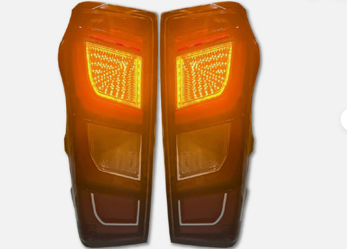 Isuzu D Max Gen 6 2012-2018 Tail Light LED (Gen 7 Look 2024) Smoke