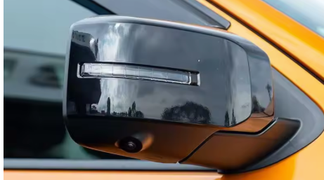 Mitsubishi Triton 2025 Mirror Cover Gloss Black