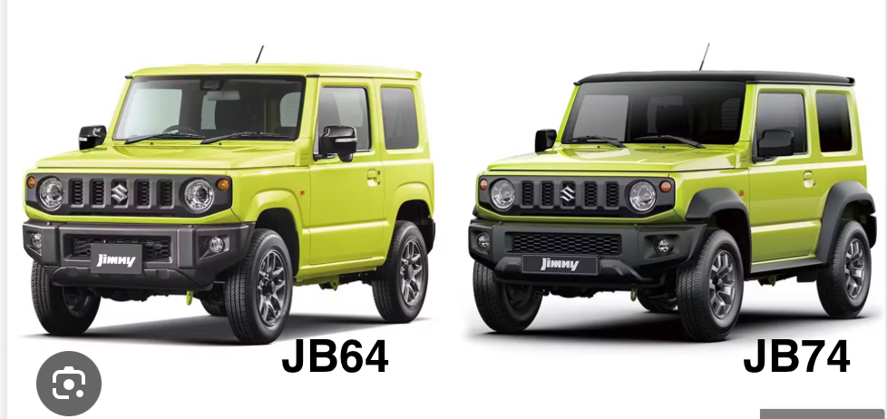 Jimny Gen 4 (JB64) Modified design Fender flares with studs Matt Black