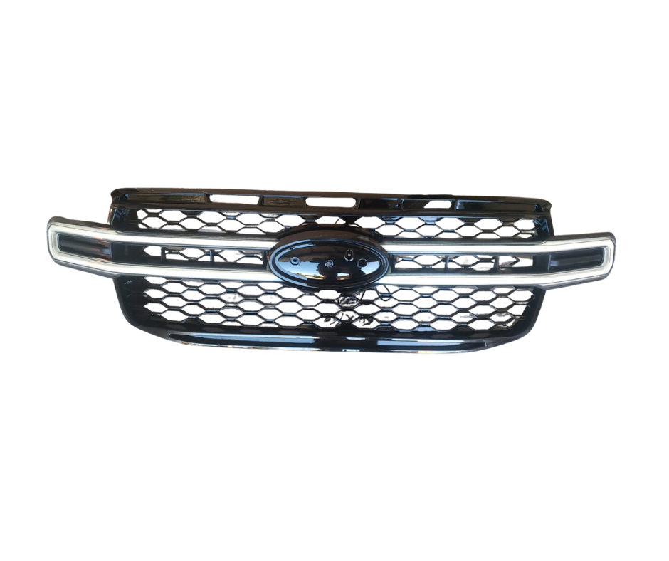 Ford Ranger Next Gen T9 2023+ Grill with Center Bar LED(Gloss Black)