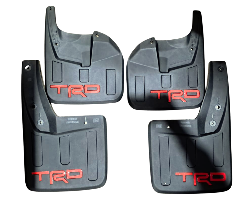 Toyota Hilux GD6 (2016+) Mud Flaps with TRD Logo