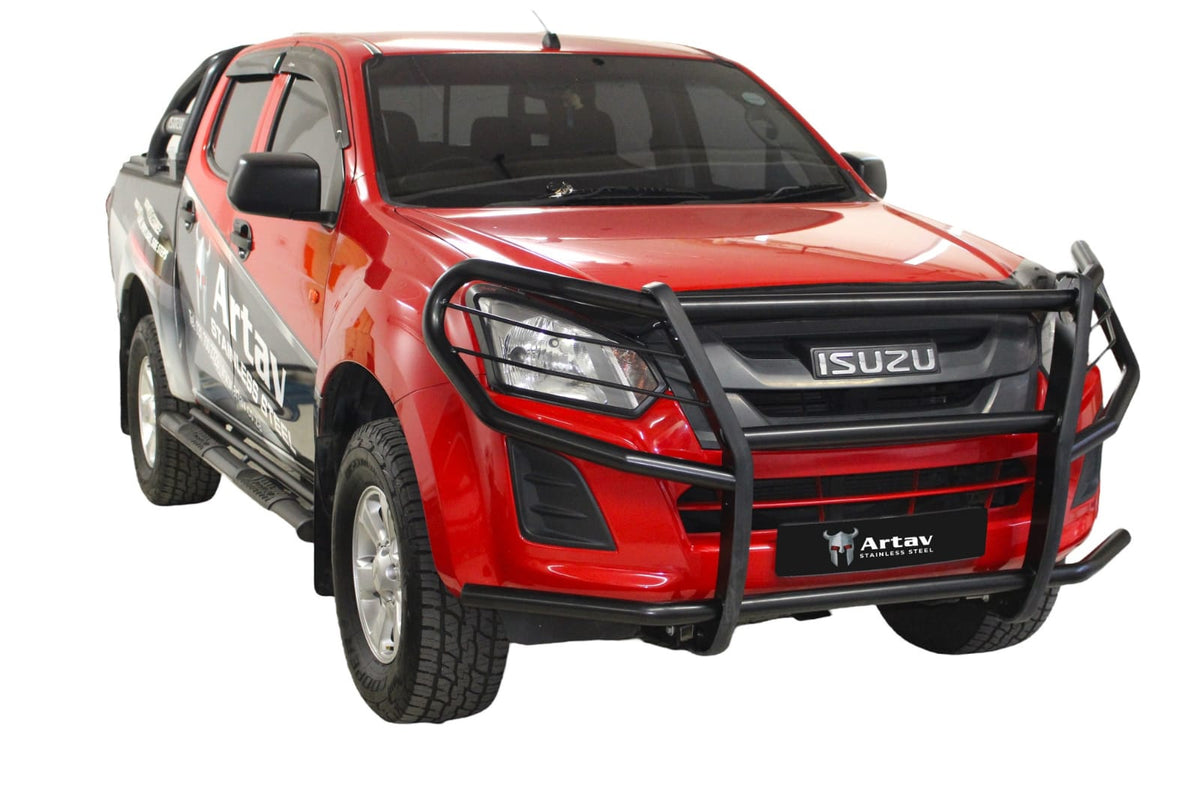 Isuzu DMAX Headlight Wrap Around Black 2013-2021 (Fits Gen 6) BS-1600025