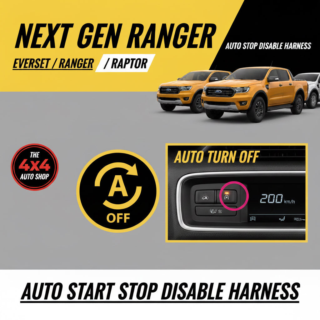Ford Ranger Next Gen /Everest/ Raptor (2023+) Auto Start Stop Disable Harness
