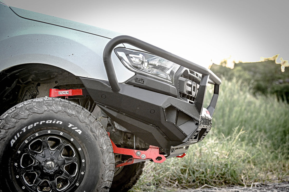 Ford Ranger 2012-2022 Armando Spartan Front Bumper With Hoop Design