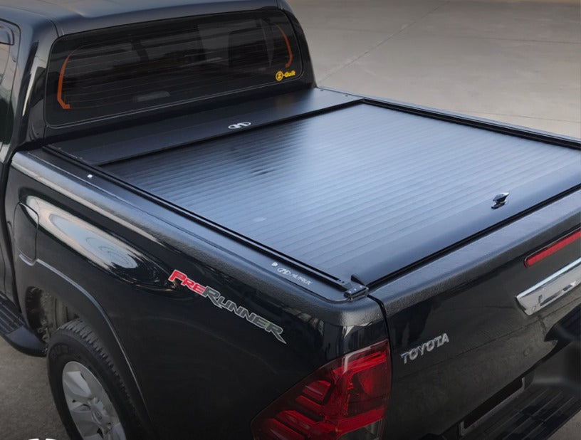 MUTRUX MANUAL ROLLER LID FOR TOYOTA HILUX 2016+ D/C WITHOUT OEM SPORT BAR