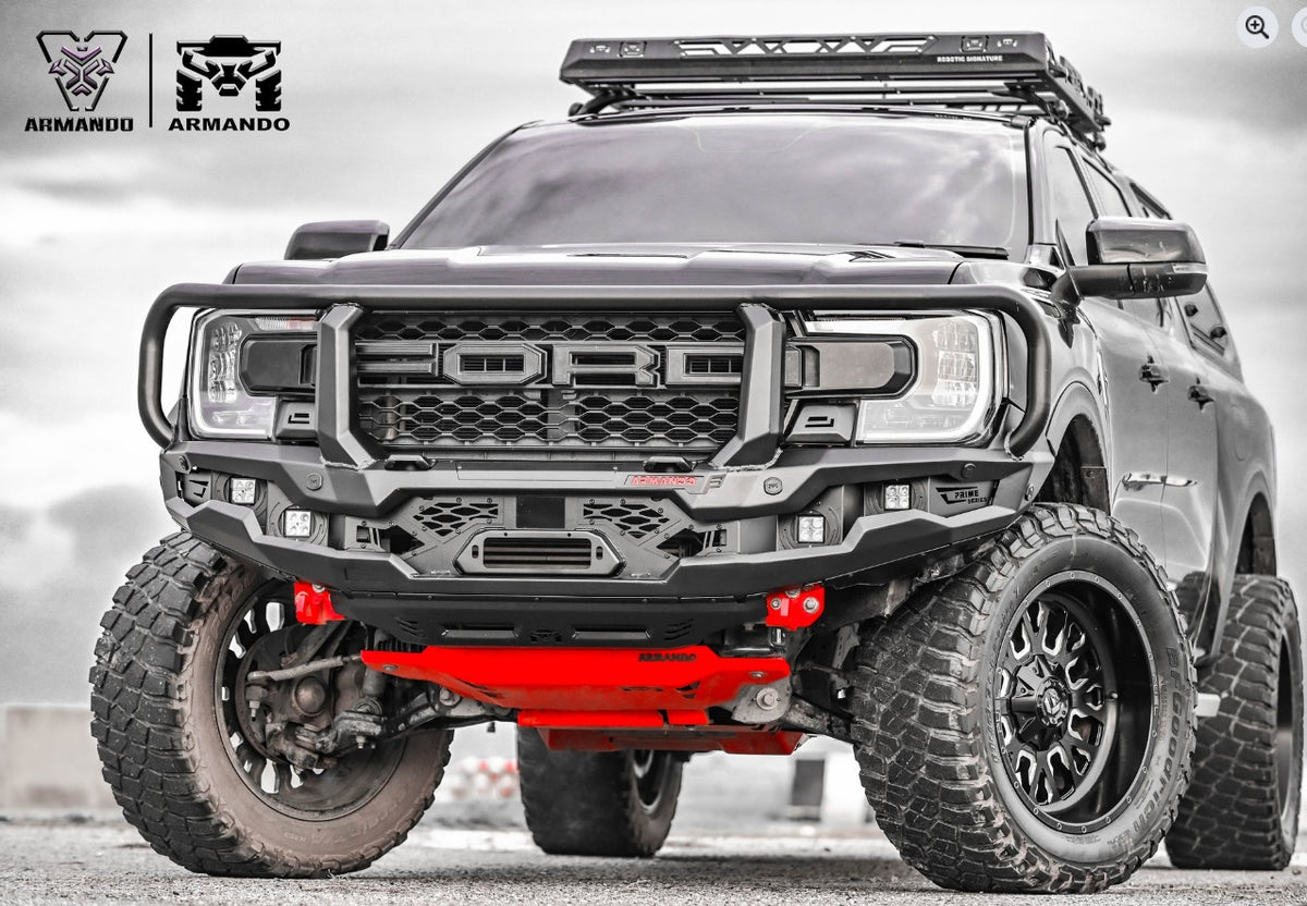 Ford Ranger Next Gen 2022+ Prime Series Armando Front Bumper with Hoop Design