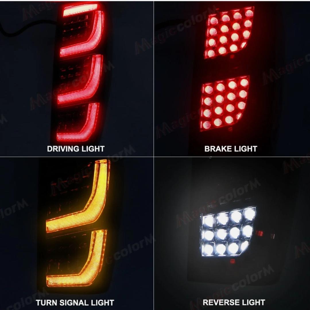 Isuzu DMAX 2024+ GEN7 Facelift LED Taillight Smoke