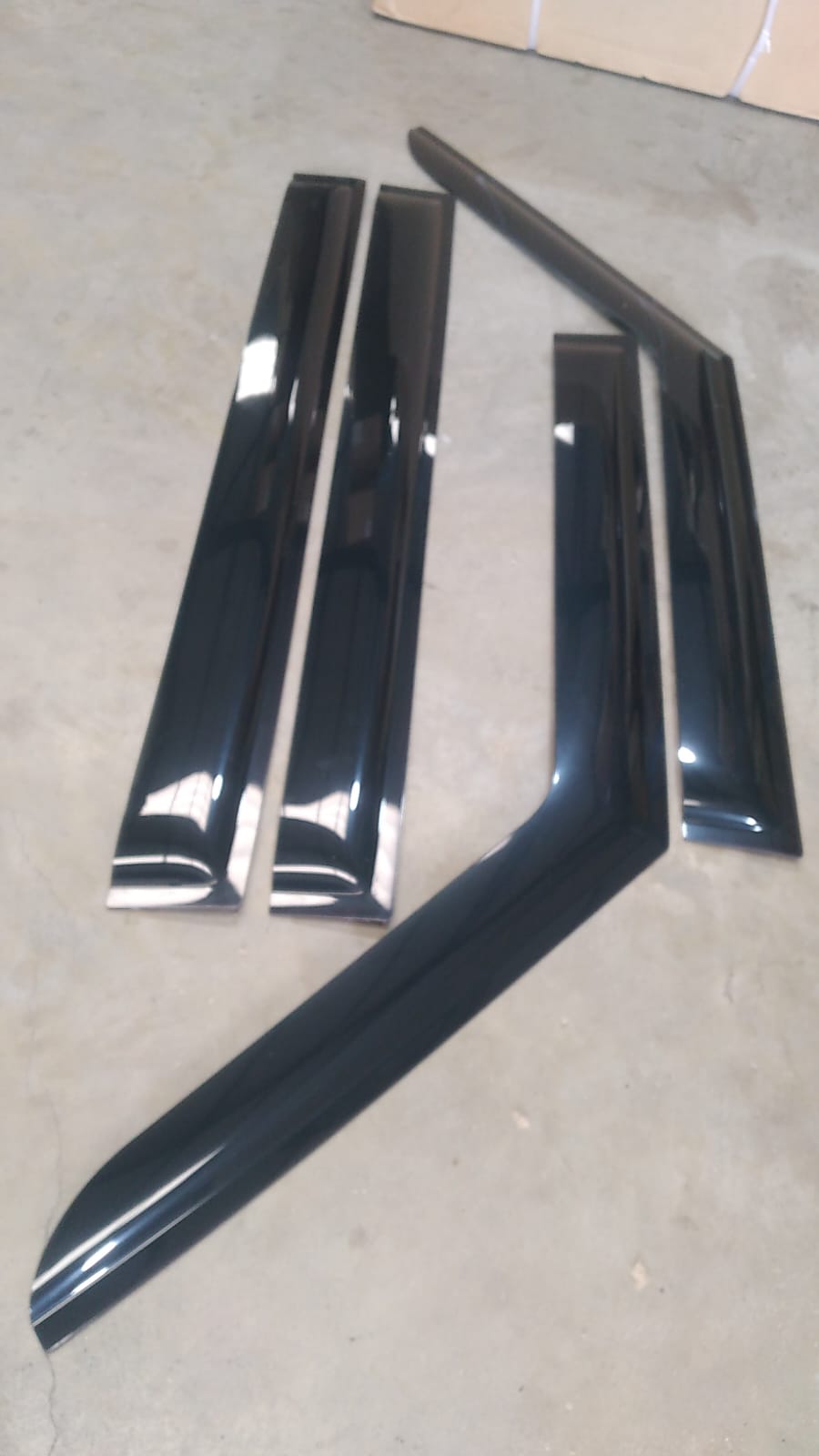 Jetour T2 2025+ Weather Guards Slim Design Gloss Black