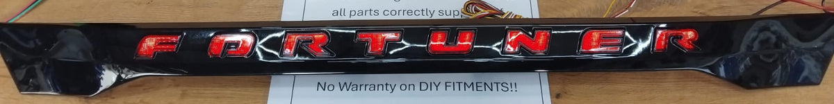 Toyota Vigo Champ 2005-2015 Rear Trunk Garnish