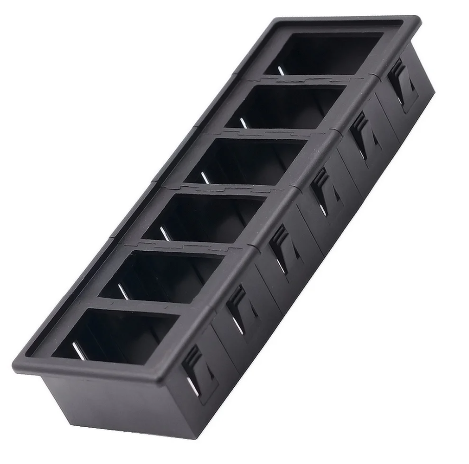 6 Gang Switch Panel Holder