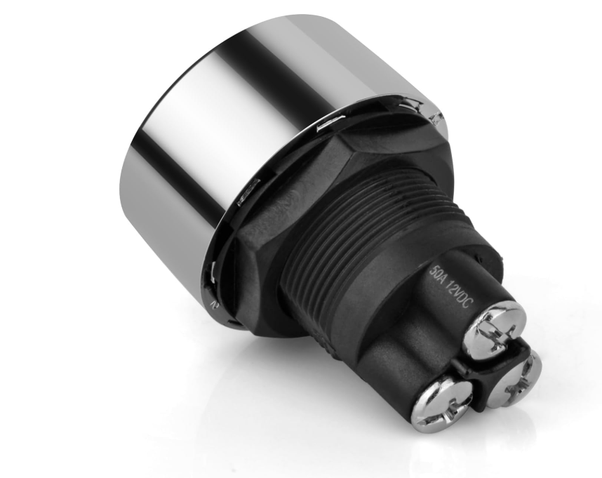 Engine Start Push Button - Red/Blue