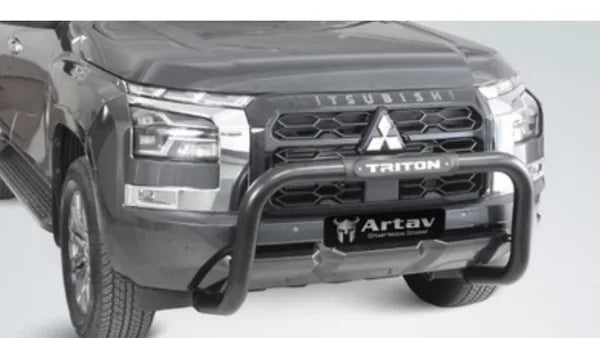 Mitsubishi Triton PDC Nudge Bar Black (Fits all Models EXCEPT 2.4l Bi Turbo) BS-30081-26