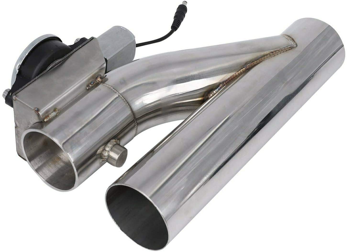 Electronic Exhaust Y-Pipe Cutout Valve With Remote