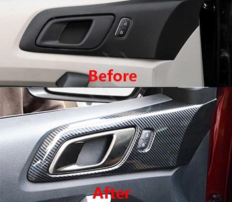 Carbon Fiber Door Handle Bowl Cover (2 Piece)