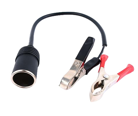 Power Socket 12V With Alligator Clips