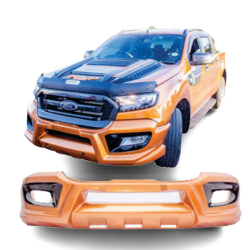 Ford Ranger 2016+ add on plastic zenith front bumper