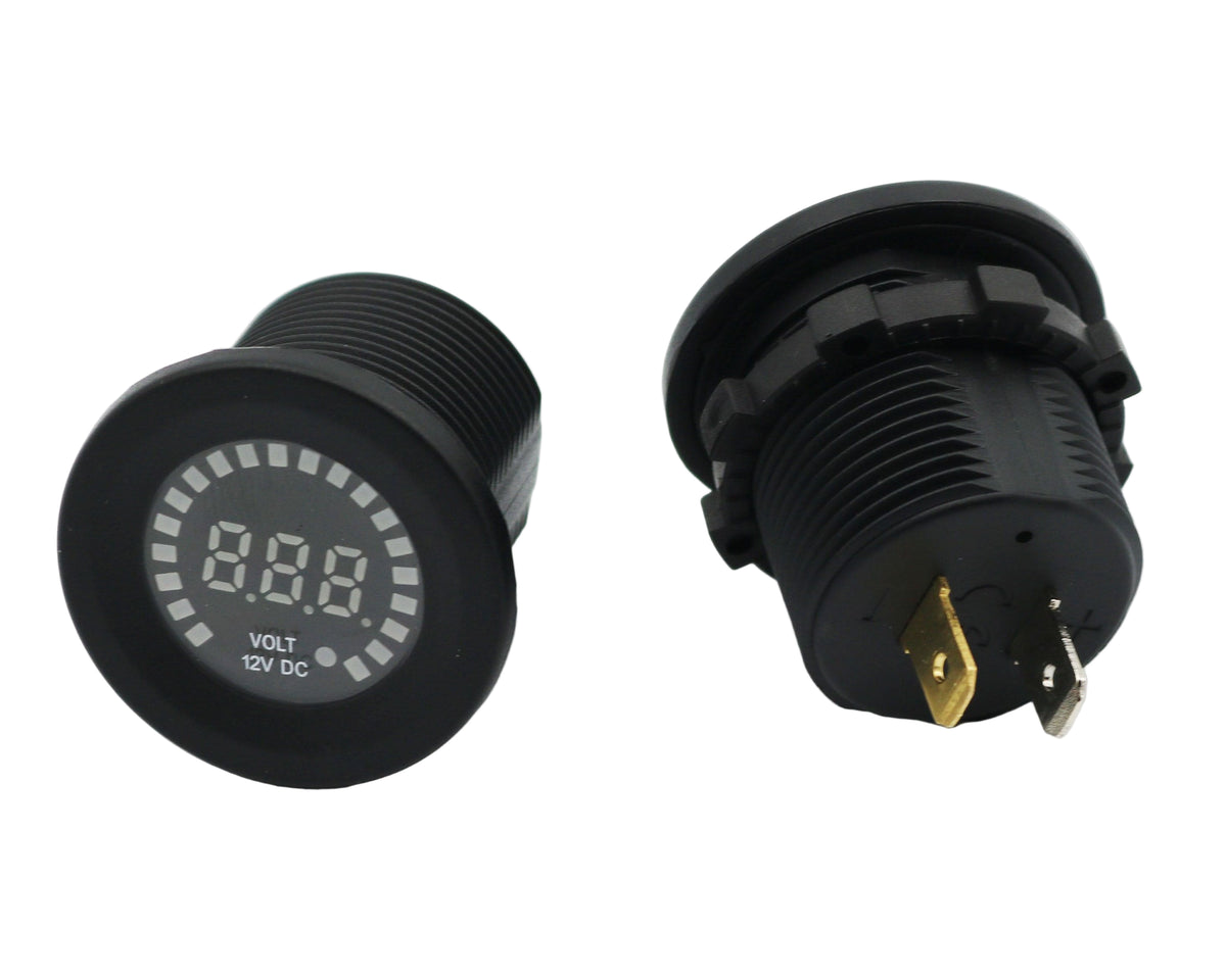 Color voltmeter 12V - the4x4store.co.za