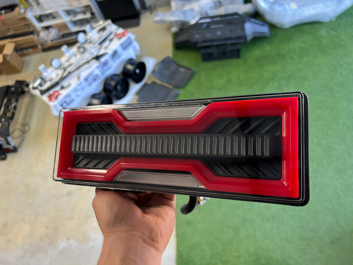 Toyota Land Cruiser 79 Series LED Clear Tail Light Set of 2